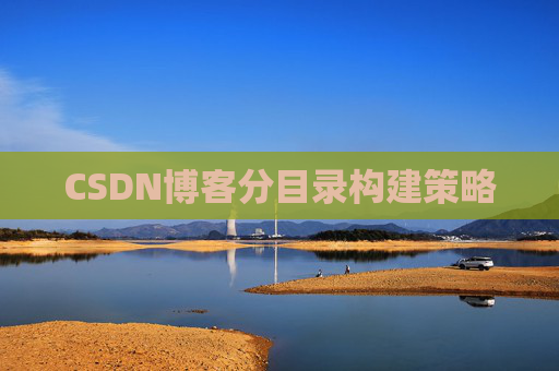 CSDN博客分目录构建策略